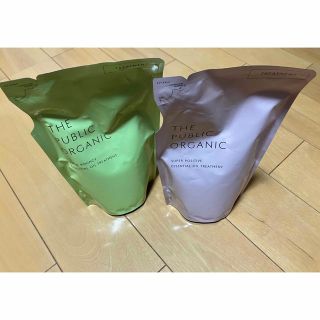 コスメキッチン(Cosme Kitchen)の【mini様専用】ザパブリックオーガニック　トリートメント　詰め替え2個セット(トリートメント)