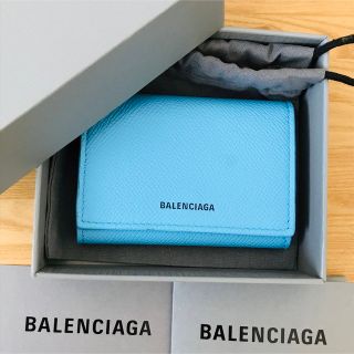 バレンシアガ(Balenciaga)の美品　バレンシアガ　カードケース　アコーディオン型　 名刺入れ　カードホルダー(名刺入れ/定期入れ)