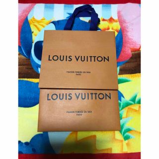 ルイヴィトン(LOUIS VUITTON)のルイヴィトン のショップ袋2枚(ショップ袋)