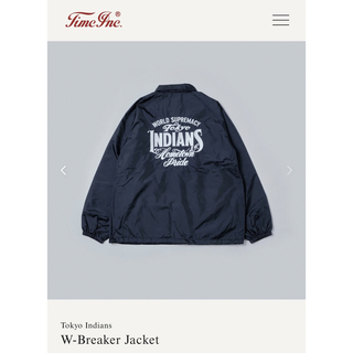 ☆定価から3０％オフ☆ Tokyo black Indians W-Breaker Jacket 東京