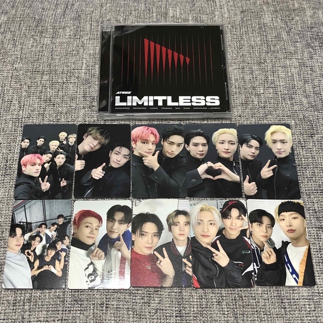 ATEEZ Limitless トレカ 通常盤  コンプセット②