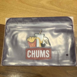 チャムス(CHUMS)の新品 未開封  CHUMS ジッパーポーチ(ポーチ)