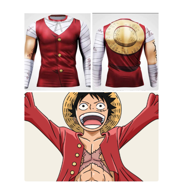 ONE PIECE(ワンピース)のBODYMAKER ONE PIECE ワンピース　ロングスリーブtシャツ　新品 メンズのトップス(Tシャツ/カットソー(七分/長袖))の商品写真