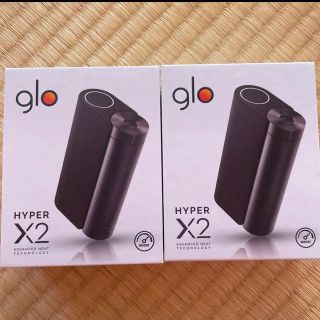 glo HYPER ブラック 2個　セット(タバコグッズ)