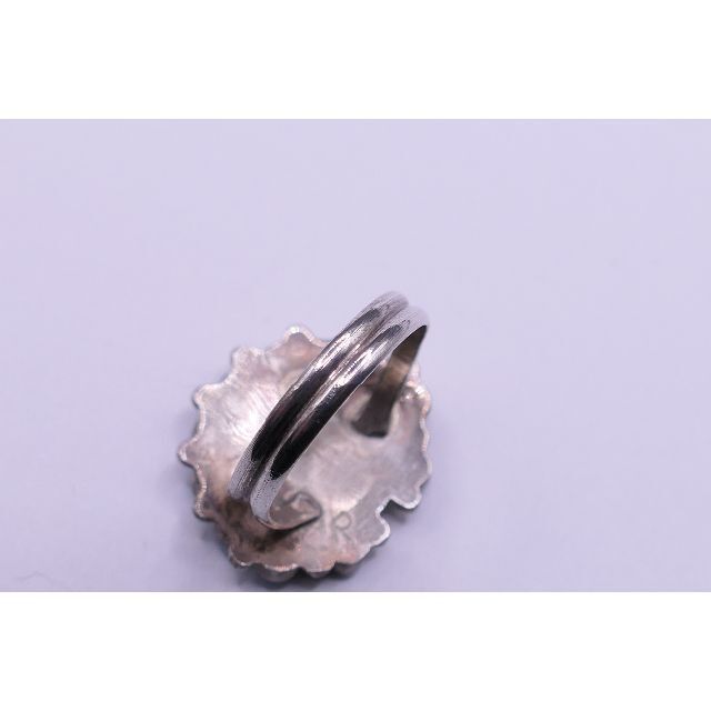 美品 9号 ズニ サンフェイス インレイ ターコイズ シェル リング 指輪の通販 by accessory shop｜ラクマ