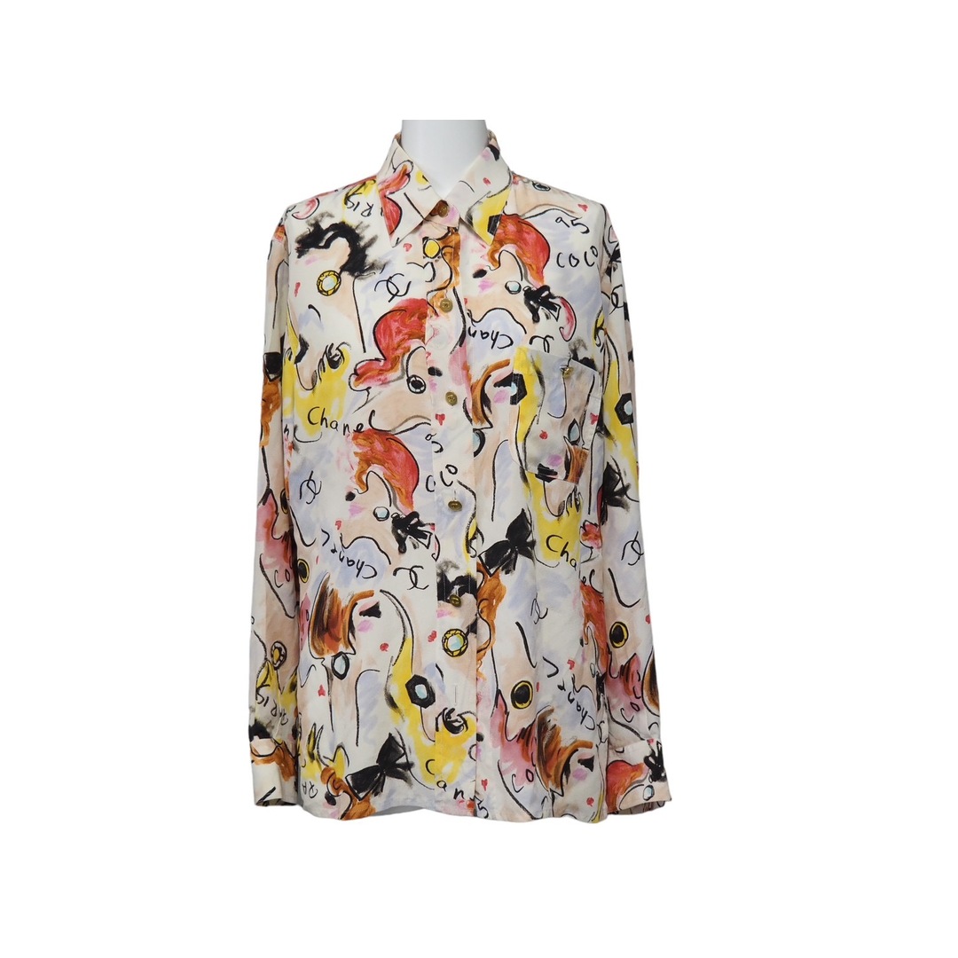 逸品】 CHANEL - CHANEL シャネル 22383 中古 美品 ペイント ロゴ ココ