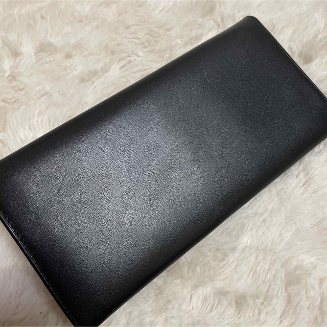 dunhill ダンヒル 二つ折り長財布 レザー ブラック g1198 www