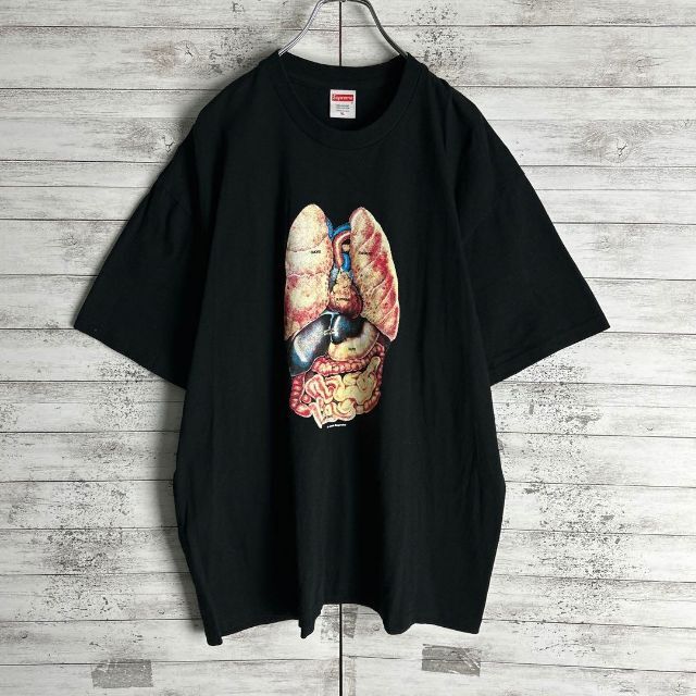 7489 【希少XLサイズ】シュプリーム☆ビッグロゴ定番カラーtシャツ美品