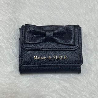 メゾンドフルール(Maison de FLEUR)のMaison de FLEUR カードケース ミニ財布 小銭入れ(財布)