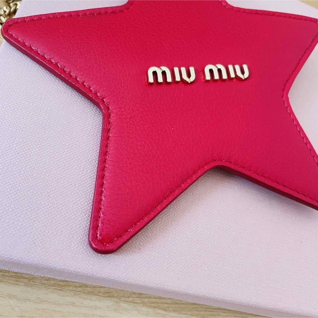 極美品　レア　ミュウミュウ miumiu スター コインケース　小物入れ