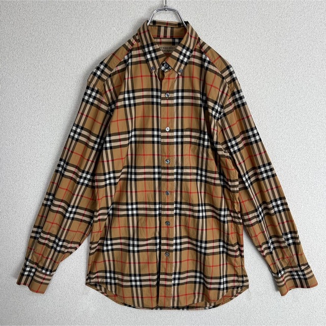BURBERRY - BURBERRY バーバリー ノバチェック メンズ Sサイズ