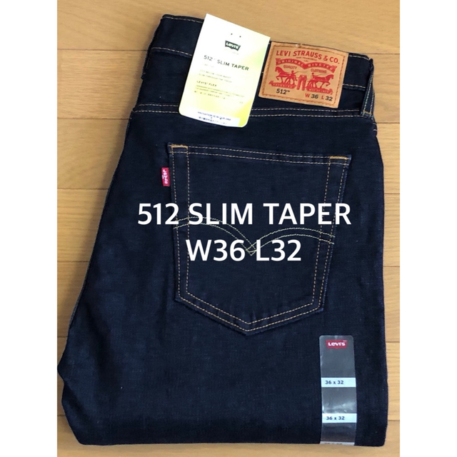 Levi's 512 SLIM TAPER DARK HOLLOW | フリマアプリ ラクマ