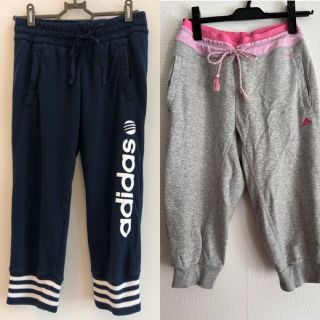 アディダス(adidas)のadidas★パンツ2点セット(美品)(カジュアルパンツ)