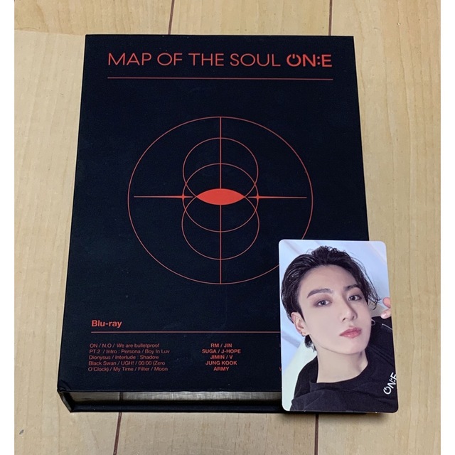 ジョングクMAP OF THE SOUL ON:E DVD ジョングク トレカ