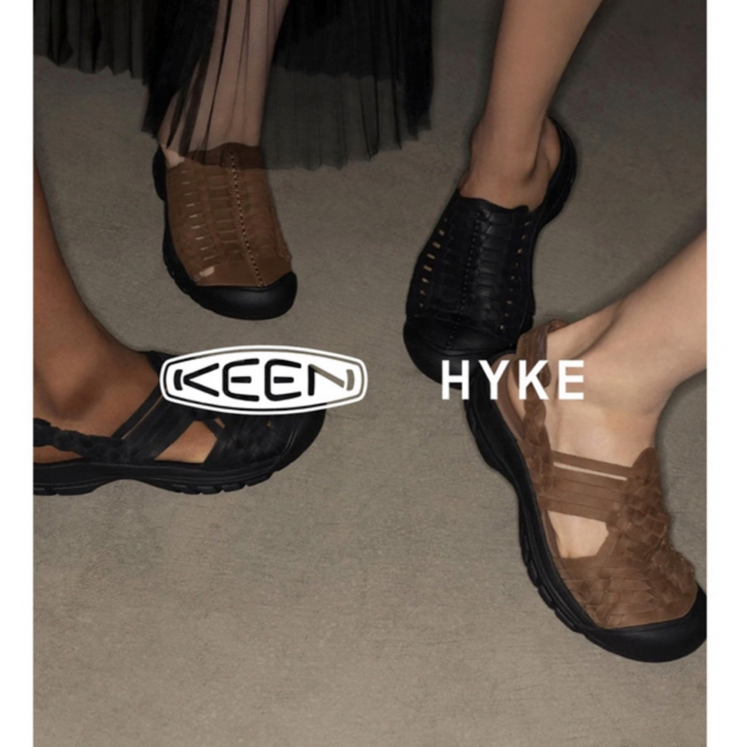 HYKE(ハイク)のHYKE × KEEN ROSARITA II Black×Black 26.0 メンズの靴/シューズ(サンダル)の商品写真