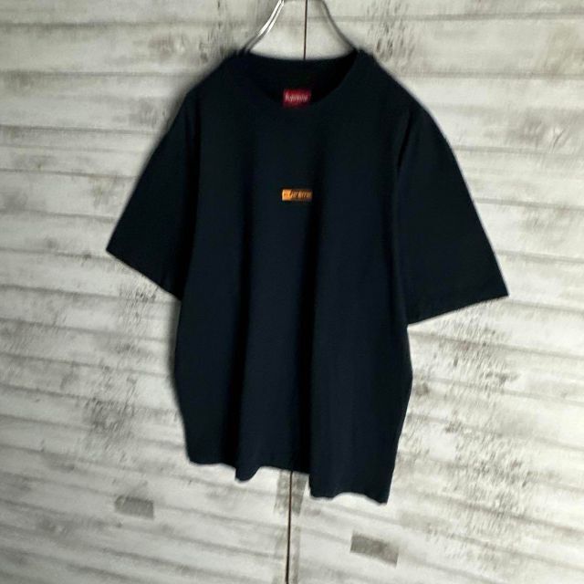 7393 【人気デザイン】シュプリーム☆ワンポイントロゴ定番カラーtシャツ　美品