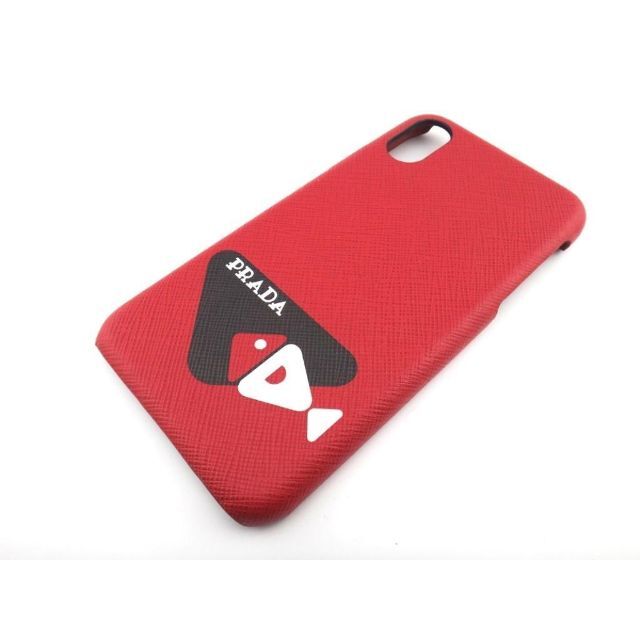 PRADA プラダ iphonex iphonexs レッド スマホ ケース - iPhoneケース