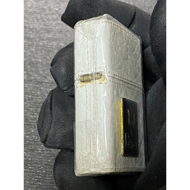 zippo ピース 白本革 限定品 Peace メタル 希少モデル 2007年製 | www