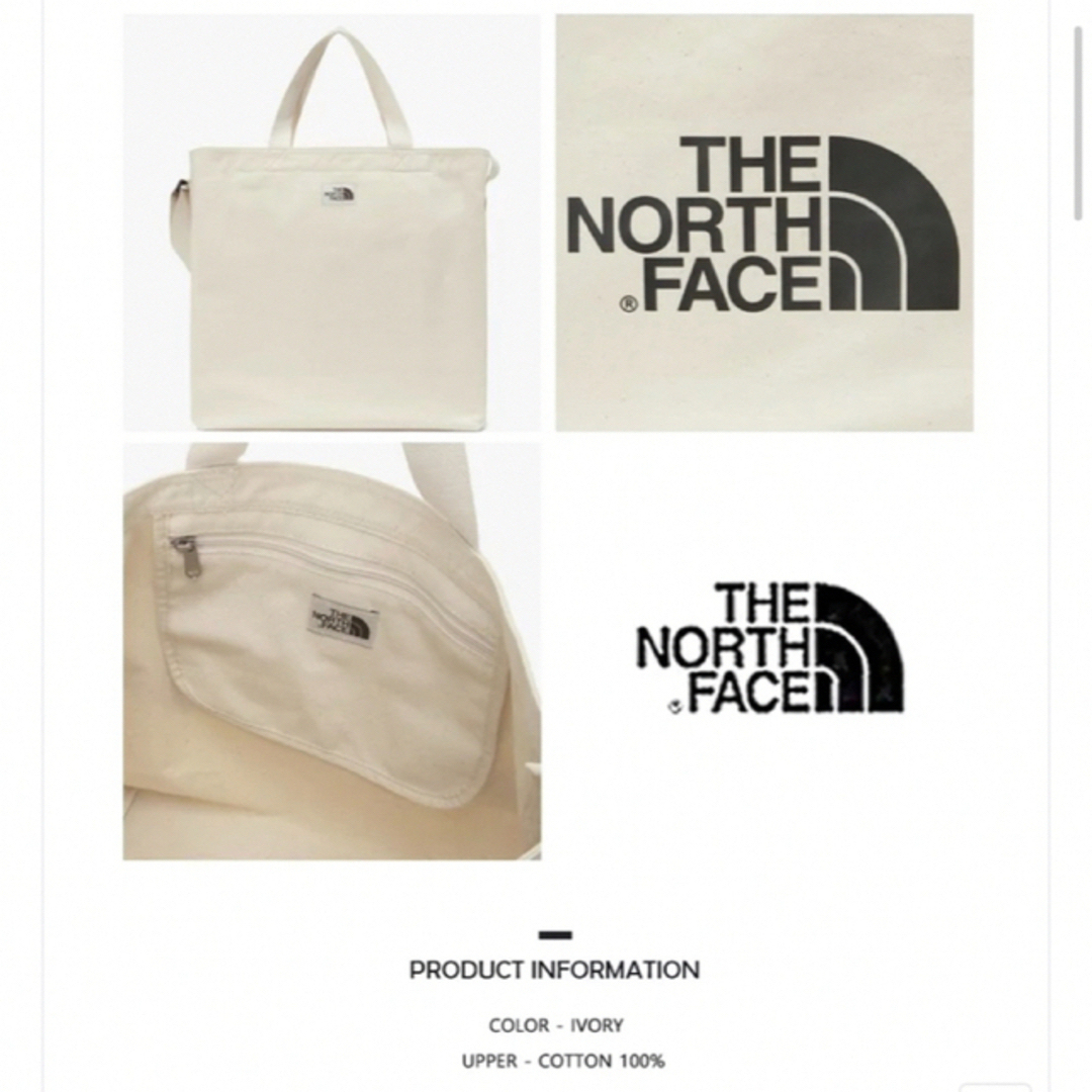 THE NORTH FACE(ザノースフェイス)の韓国ノースフェイスホワイトレーベル大容量ロゴショルダーバッグトートバッグホワイト メンズのバッグ(ショルダーバッグ)の商品写真