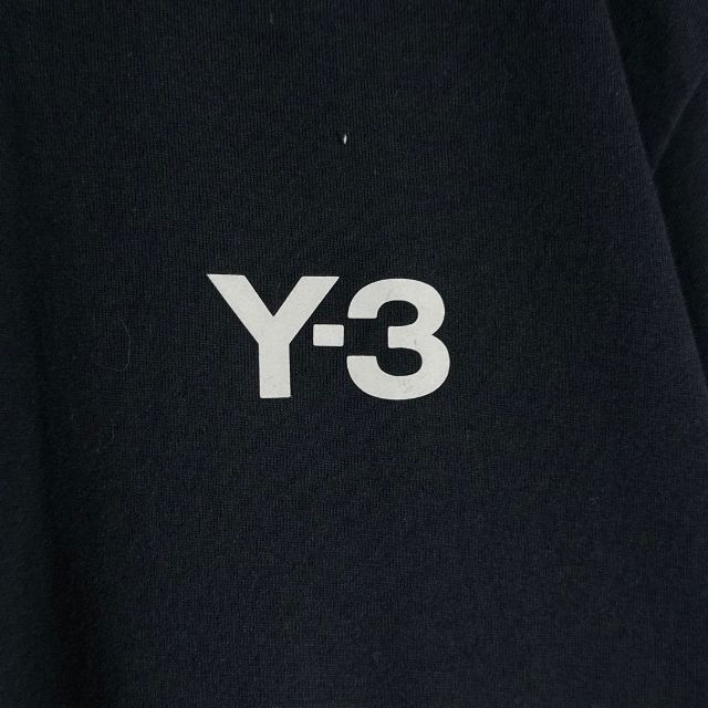 7488【希少デザイン】Y-3☆ビッグロゴ定番カラーtシャツ入手困難　人気　美品