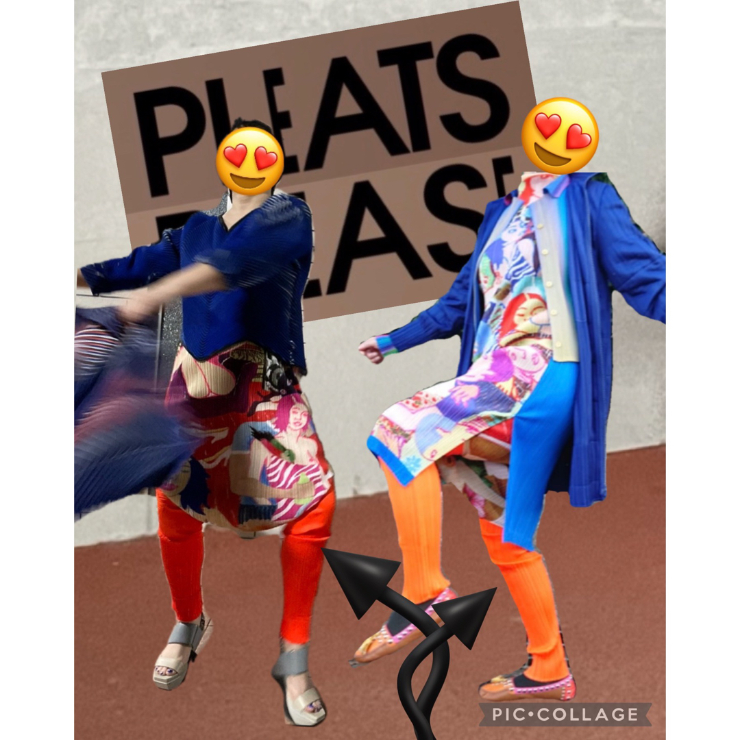 PLEATS PLEASE 変形パンツ ４ プリーツプリーズ イッセイミヤケ