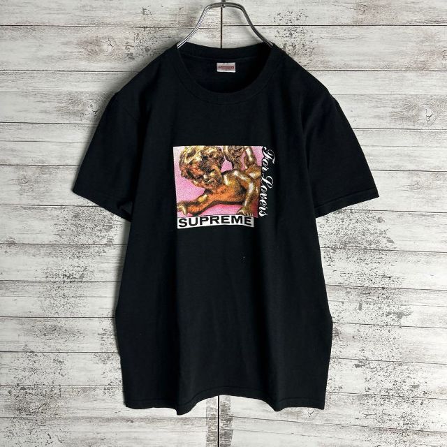 7508 【入手困難】シュプリーム☆ビッグロゴ定番カラー人気デザインtシャツ美品