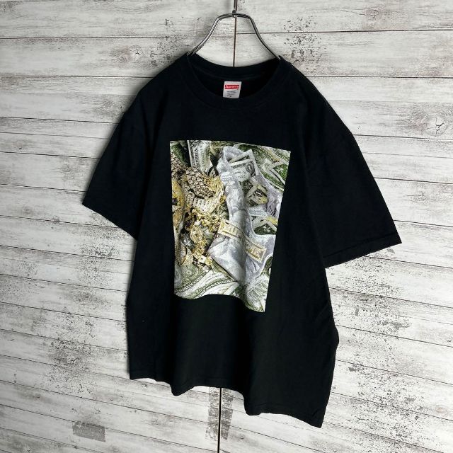 7506 【入手困難】シュプリーム☆ビッグロゴ定番カラー人気デザインtシャツ