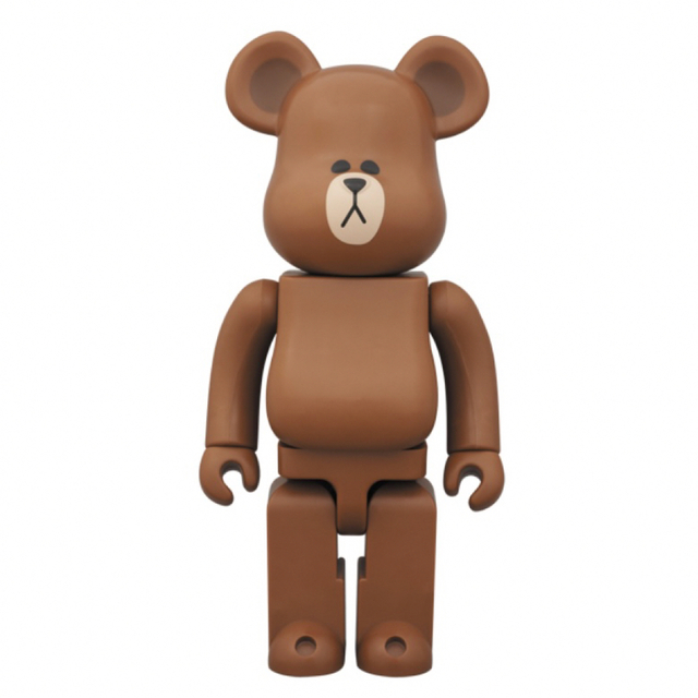 未開封品 ベアブリック LINE ブラウン 400% be@rbrick