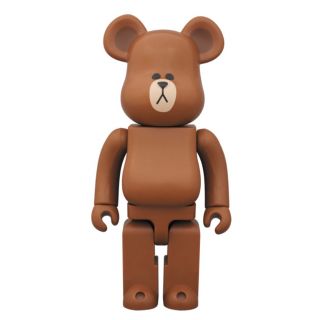 ベアブリック(BE@RBRICK)の未開封品 ベアブリック LINE ブラウン 400% be@rbrick(その他)