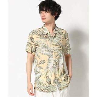 ゲス(GUESS)の【イエロー(P20X)】(M)Eco Paradise Palm Shirt(シャツ)