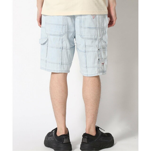 【ライトブルー(F7NO)】(M)Windowpane Carpenter Shorts 2