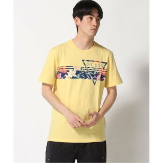 ゲス(GUESS)の【ライトイエロー(G2P1)】(M)Pekah Floral Crew(Tシャツ/カットソー(半袖/袖なし))