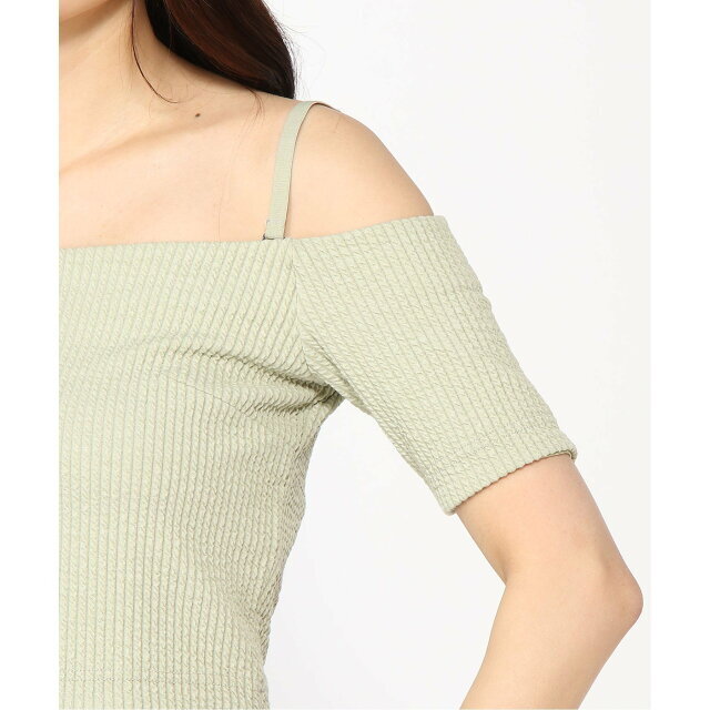 GUESS(ゲス)の【カーキ(F83C)】(W)France Top レディースのトップス(カットソー(長袖/七分))の商品写真