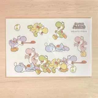 ジェラートピケ(gelato pique)のgelato pique♡SUPER MARIO ヨッシー ノベルティ シール(ノベルティグッズ)