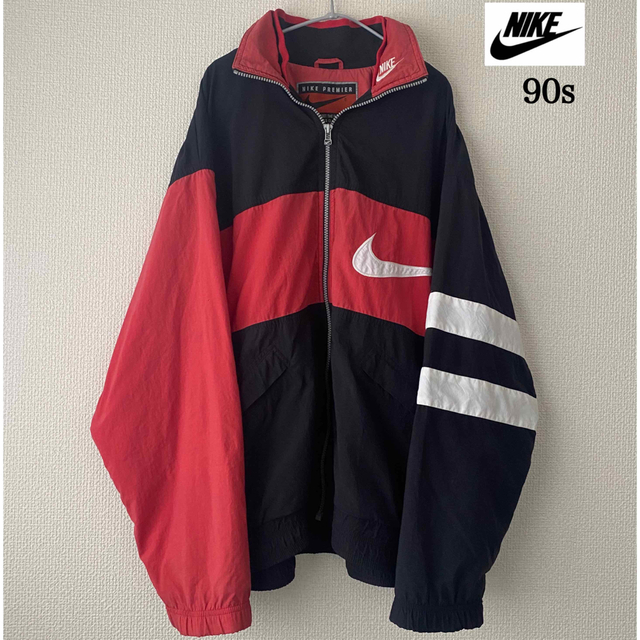 ナイキ　ナイロンジャケット　NIKE ビッグシルエット　90s