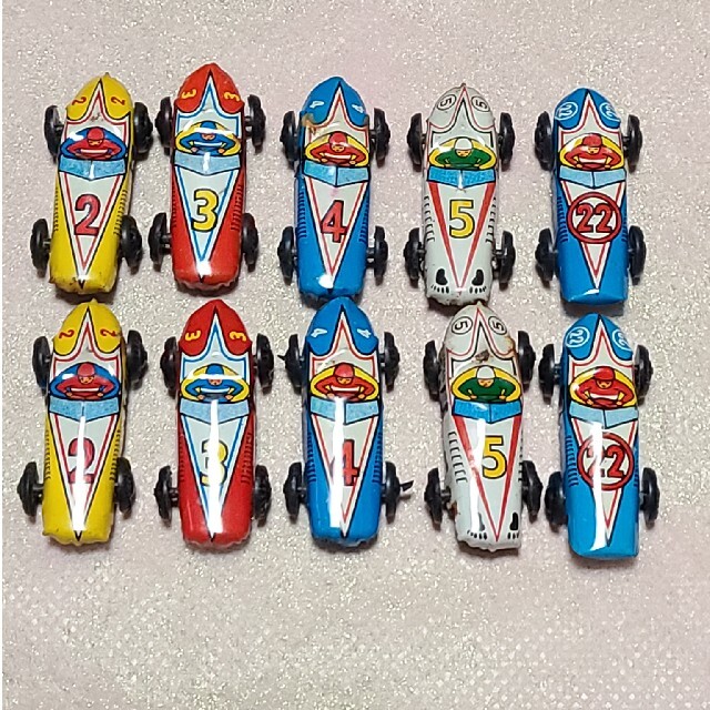昭和レトロブリキレーシングカー10台セットの通販 by てっちゃん's