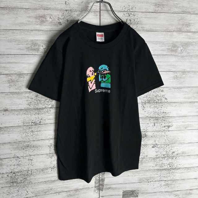 7494 【入手困難】シュプリーム☆ビッグロゴ定番カラー人気デザインtシャツ美品