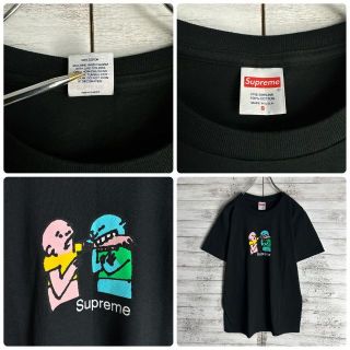 7518 【入手困難】シュプリーム☆ビッグロゴ定番カラー人気デザインtシャツ美品