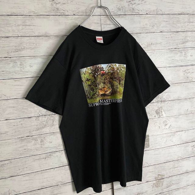 7363 【入手困難】シュプリーム☆ビッグロゴ定番カラー人気デザインtシャツ美品
