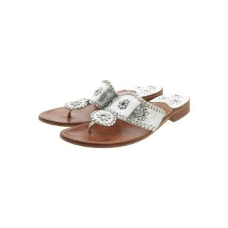 JACK ROGERS サンダル 8M(25cm位) シルバー 【古着】【中古】(サンダル)