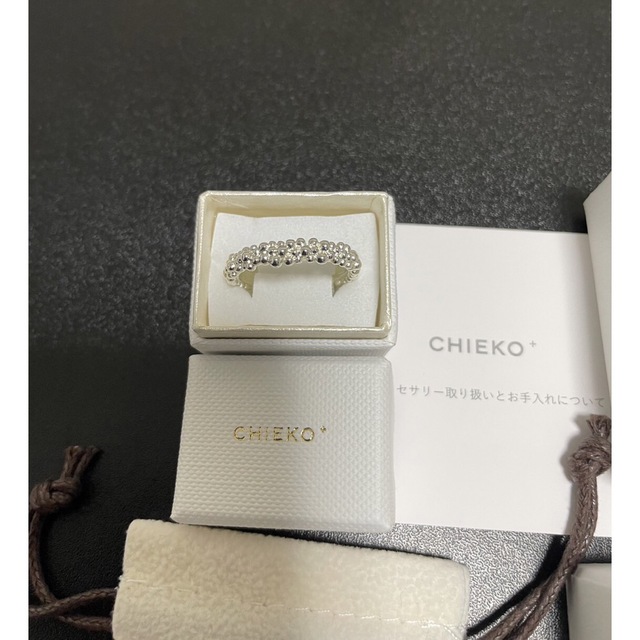 chieko + チエコプラス caviar ring  macaron 太
