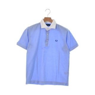 フレッドペリー(FRED PERRY)のFRED PERRY フレッドペリー ポロシャツ XL 水色 【古着】【中古】(ポロシャツ)