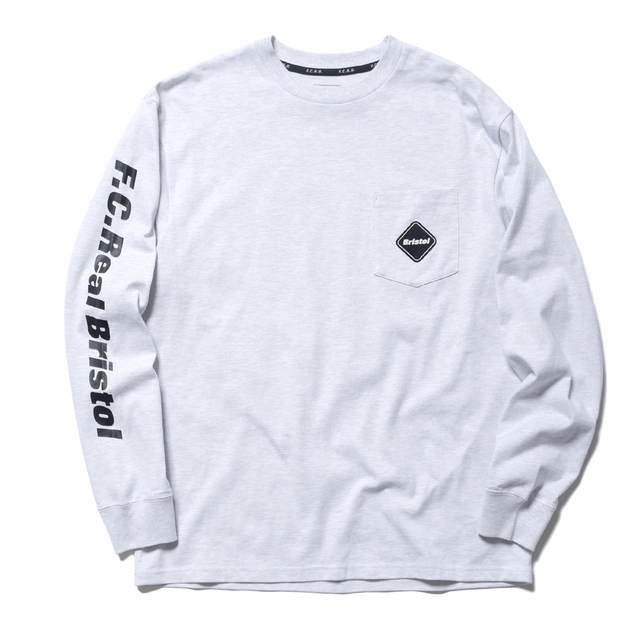 直売正本 L FCRB 23SS TECH SWEAT CREWNECK TOP 白 onlinebooking.tdcp