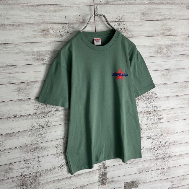 7513 【入手困難】シュプリーム☆ビッグロゴ定番カラー人気デザインtシャツ美品