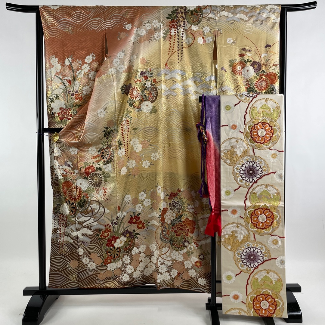 振袖 美品 名品 身丈159cm 裄丈64cm 正絹