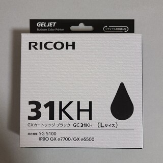 リコー(RICOH)のRICOH GC31KH (Lサイズ)　GXカートリッジ ブラック(その他)