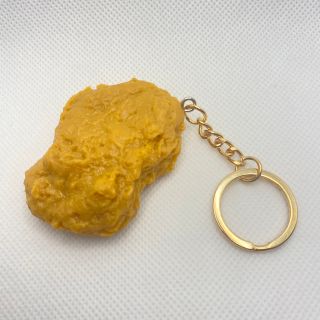 ナゲット　食品サンプル　キーホルダー　キーリング(キーホルダー)