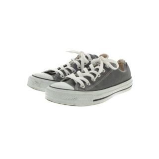 コンバース(CONVERSE)のCONVERSE コンバース スニーカー 24cm グレー 【古着】【中古】(スニーカー)