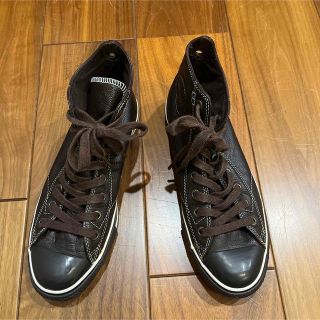 コンバース(CONVERSE)のコンバース　converse レザー　ハイカット(スニーカー)