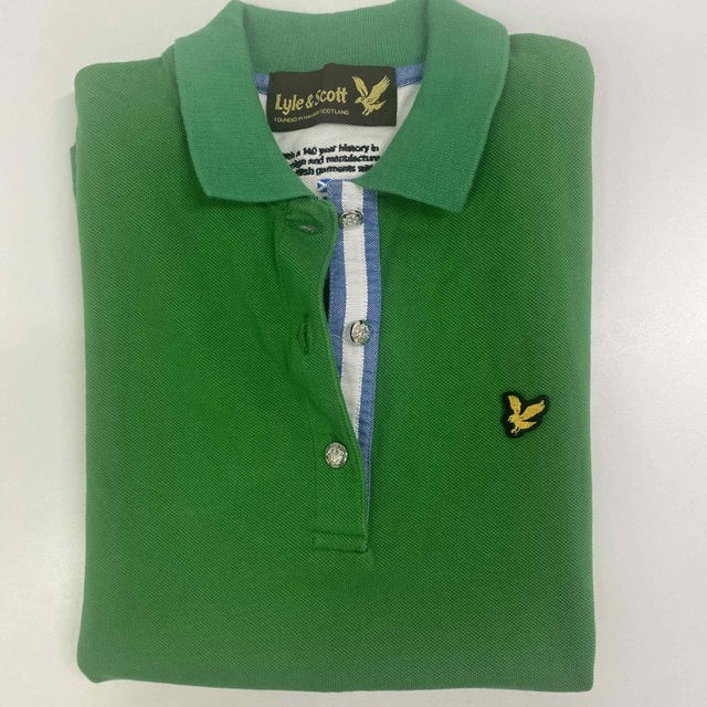 LYLE&SCOTT(ライルアンドスコット)の【 ライルアンドスコット 】M ゴルフウェア　ポロシャツ  半袖ポロシャツ スポーツ/アウトドアのゴルフ(ウエア)の商品写真